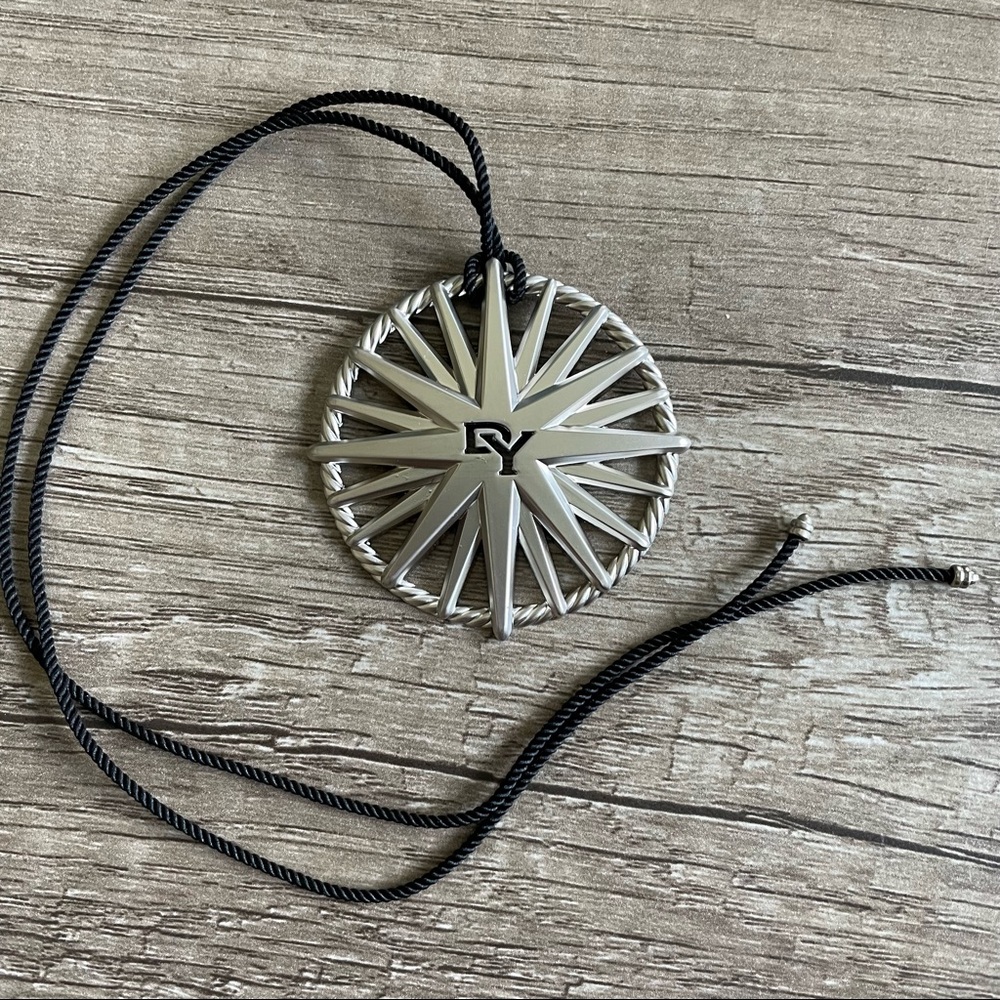 David Yurman Starburst North Star Ornament Pendant